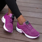 Women Breathable Mesh Platform Sneakers Casual Shoes