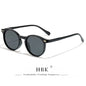 HBK Fashion Sunglasses Men Round TR90 Frame UV400