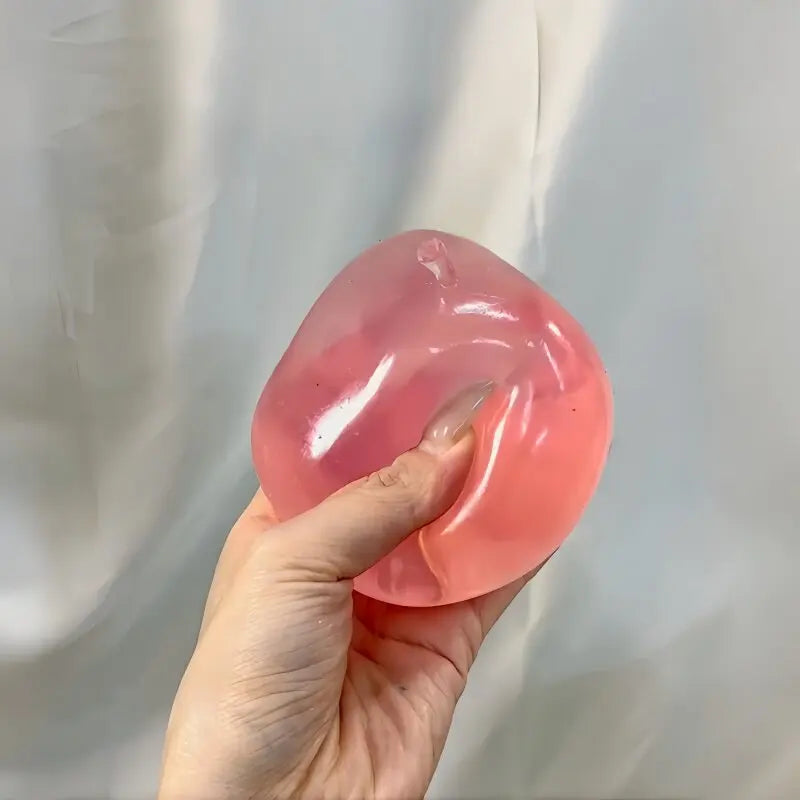 Squishy Green Apple Stress Ball Soft Fidget Toy