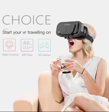 3D Virtual Reality Glasses Headset for Smartphones