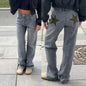 Women's Vintage Star Pattern Loose Denim Jeans