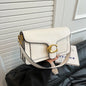 Women's Solid Color Small Square Shoulder Bag