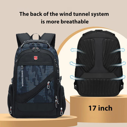 Waterproof Oxford Laptop Backpack for Travel and School
