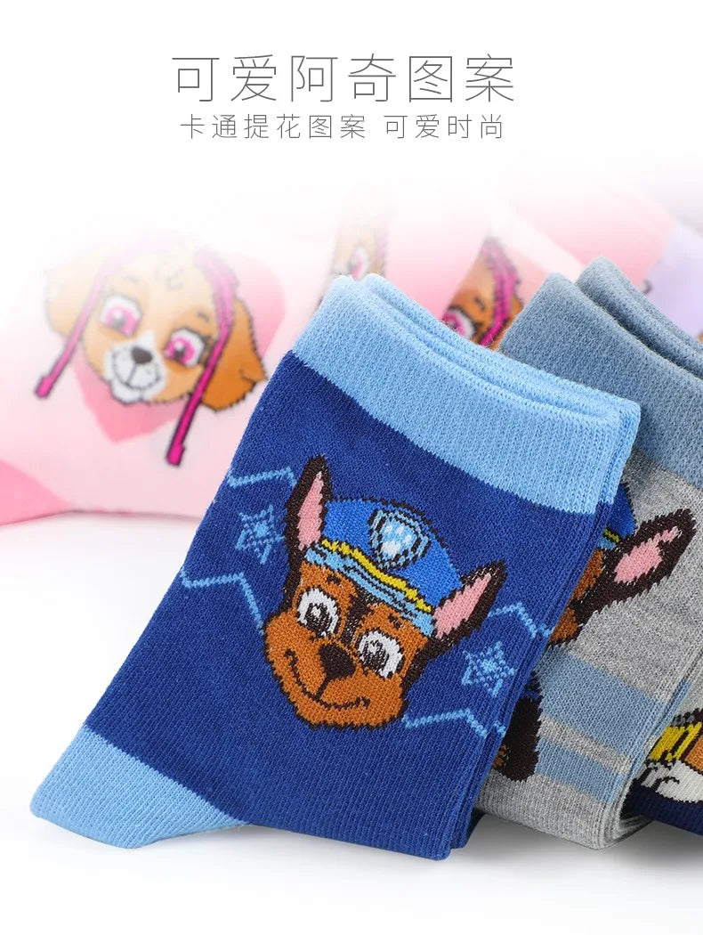 Genuine Paw Patrol Cartoon Socks for Kids