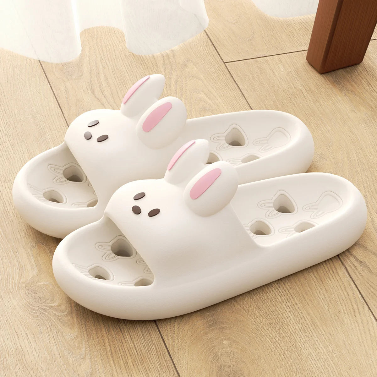 Cartoon Women Non-Slip EVA Bathroom Slippers