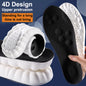 Latex Shock Absorbing Insoles with Arch Support