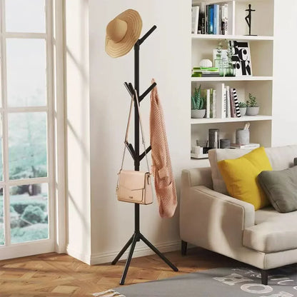 Vertical Clothes And Hats Rack - Plastic Coat Hook