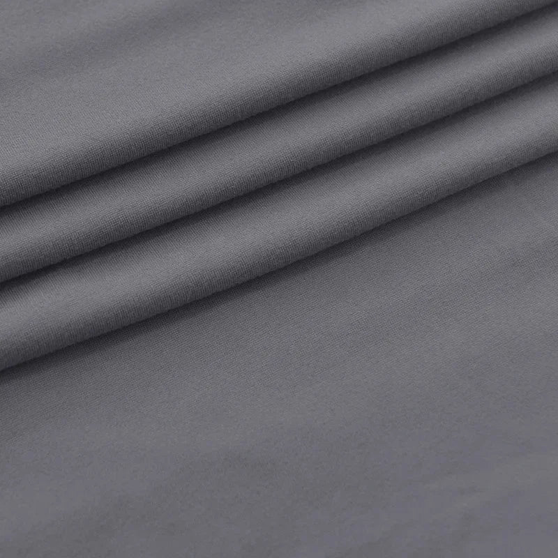 Soft Polyester Recliner Sofa Cover Solid Color