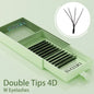 DIYDAY W Shape Eyelash Extensions Natural Soft Synthetic Hair