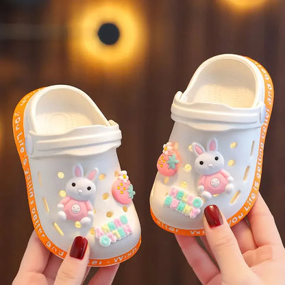 Children's Cartoon Slippers with Soft EVA Soles