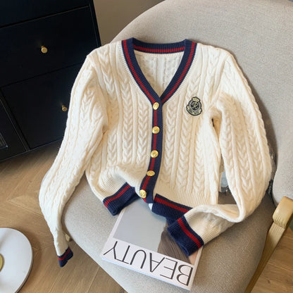 Cashmere V Neck Pullover Knitwear Jumper for Women