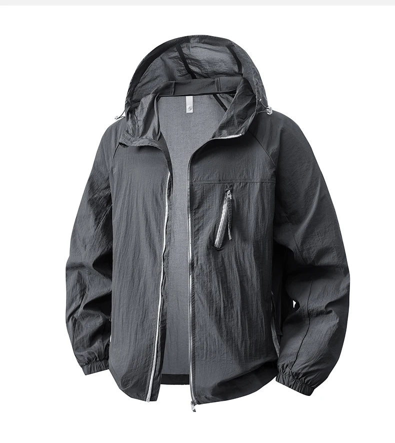 LNGXO Sun Protective Lightweight Jacket for Outdoor Sports