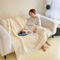 Solid Color Coral Fleece Blanket 100% Polyester