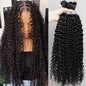 Deep Wave Human Hair Bulk for Braiding 2 Bundles