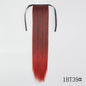 Long Straight Clip-in Ponytail Hair Extension Black