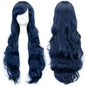 Soowee Curly Long Green Synthetic Hair Wig for Women