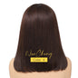 Human Hair 13X4 Lace Frontal Bob Wig for Black Women
