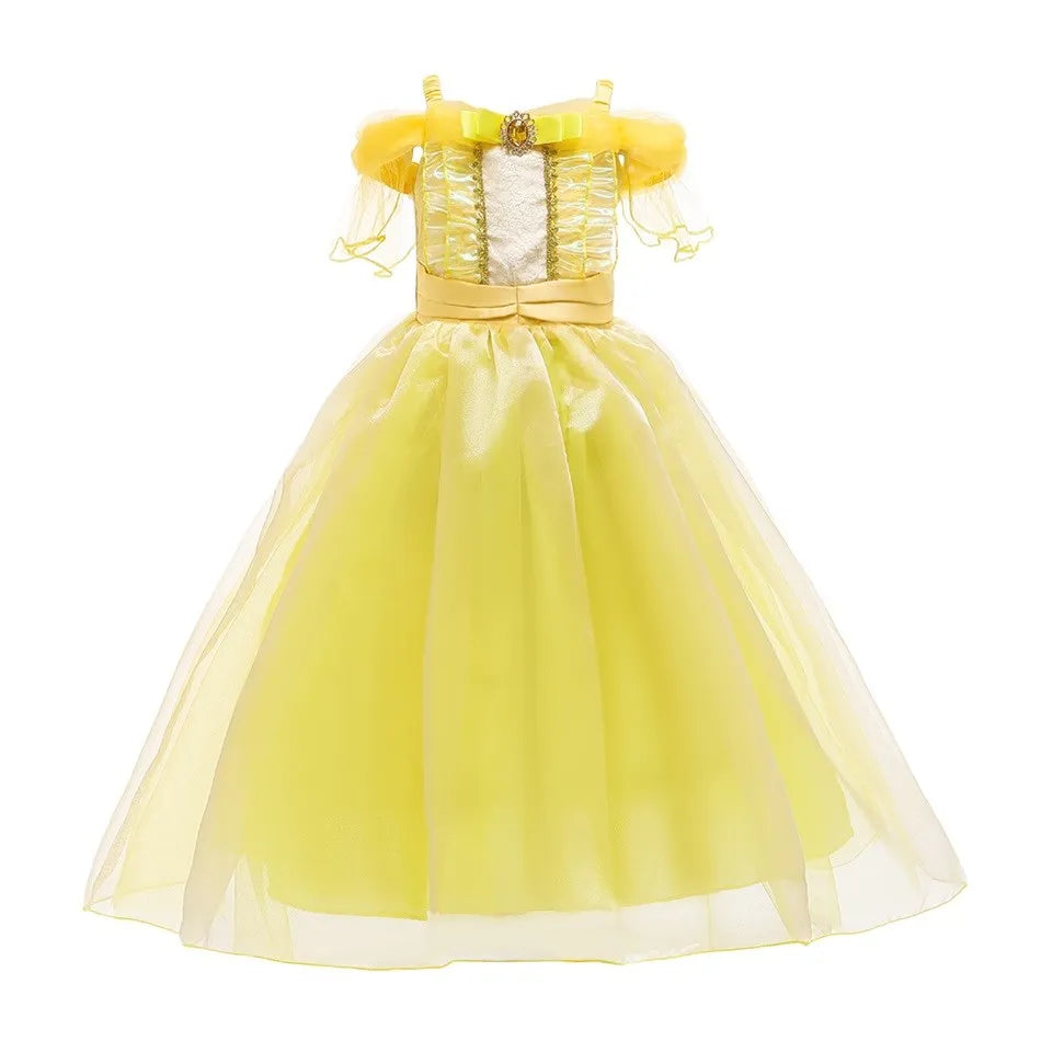 Kids Princess Dress Cinderella Cosplay Costume for Girls