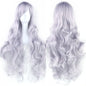 Soowee Curly Long Green Synthetic Hair Wig for Women