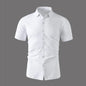 Men's Casual Short Sleeved Shirt Polyester Blend
