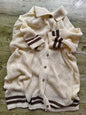 DGUKYM Summer Baby Knitted Sweater Cardigan Set