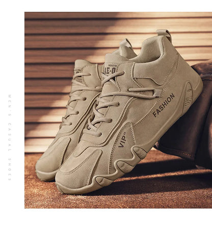 Men's Casual Hiking Shoes with Anti-Slip Comfort