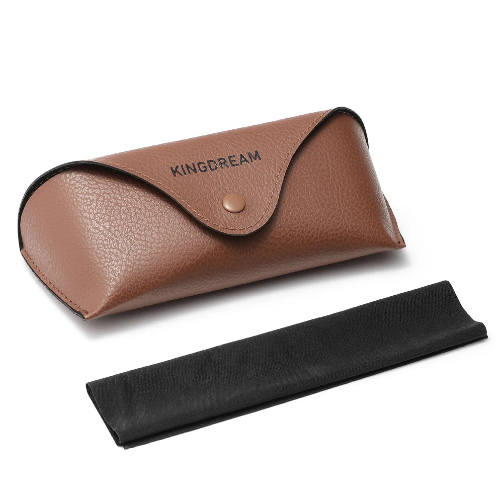 KINGDREAM Polarized Round Frame Sunglasses UV400