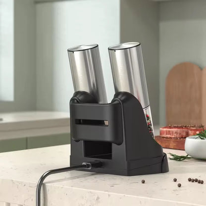 Electric Automatic Stainless Steel Salt and Pepper Grinder