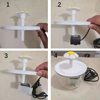 Automatic USB Pet Water Fountain – 1200ml