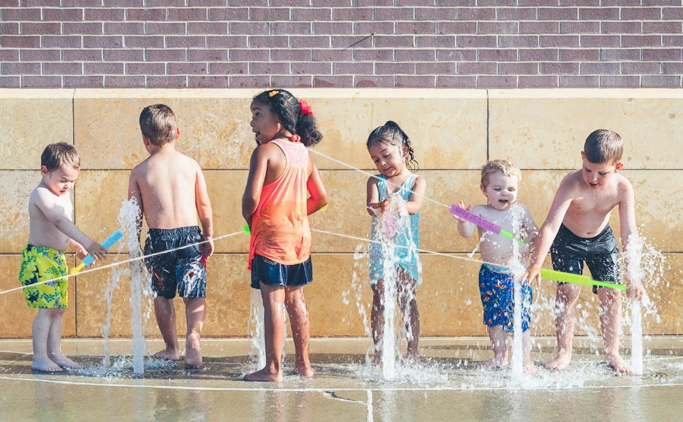 10 Packs Foam Water Guns for Kids Outdoor Fun