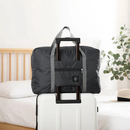 Foldable Nylon Travel Duffel Bag for Women and Girls