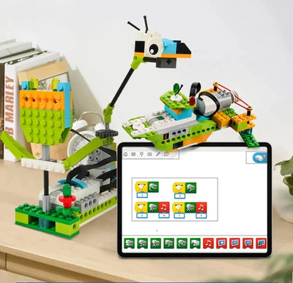 STEM Building Blocks Kit 280pcs with Electronic Sensors
