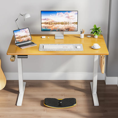JHK Electric Adjustable Height Standing Desk for Office