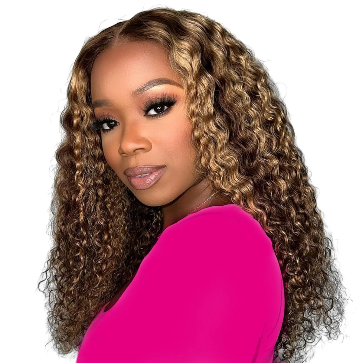 Deep Wave Bob Wig Human Hair Lace Front Short Curly