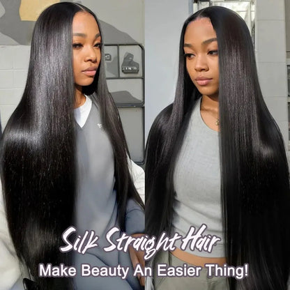 Brazilian Virgin Hair Straight Bundles Natural Black 26 28 30 Inch