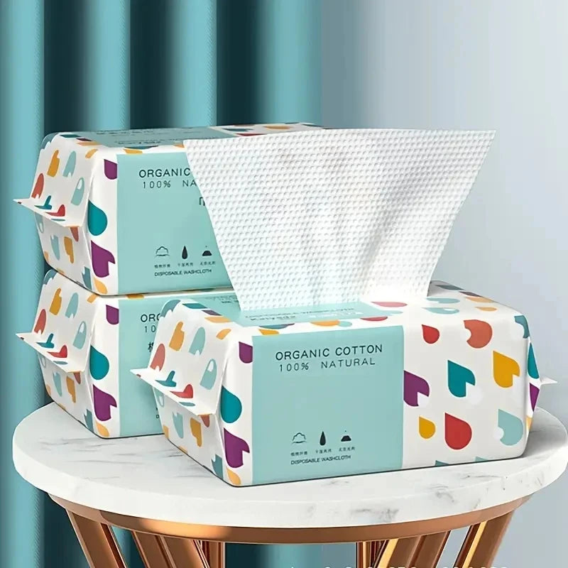 Disposable Cotton Facial Towels