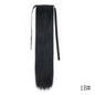 Long Straight Clip-in Ponytail Hair Extension Black