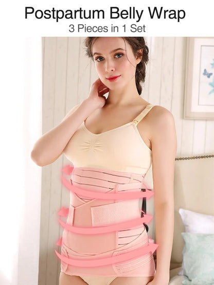 3in1 Postpartum Belly Band for Women