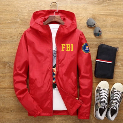 Ultra Light Men's Hooded Windbreaker Jacket