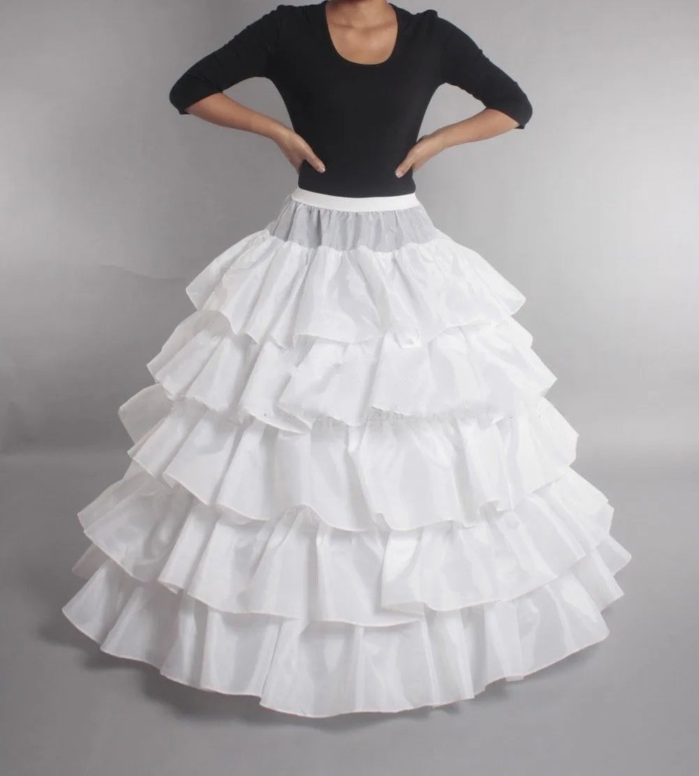 Plus Size Polyester Wedding Petticoat Underskirt