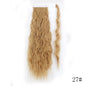 Long Straight Clip-in Ponytail Hair Extension Black
