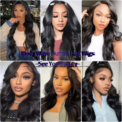 Body Wave 13x6 Lace Front Wig Human Hair Brazilian