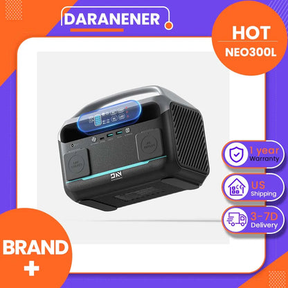 DaranEner NEO300L Portable Power Station – 288Wh