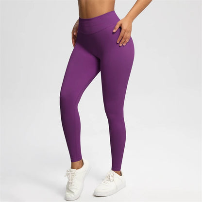 Women Seamless Bum Shaping Leggings Fitness Pants