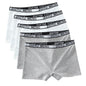 Teenage Girls Cotton Panties Solid Color Mid Waist Briefs