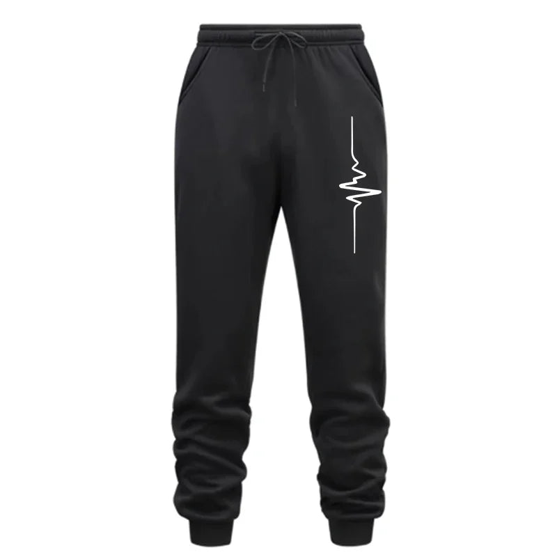 Men's Casual Polyester Tracksuit for Daily Sports