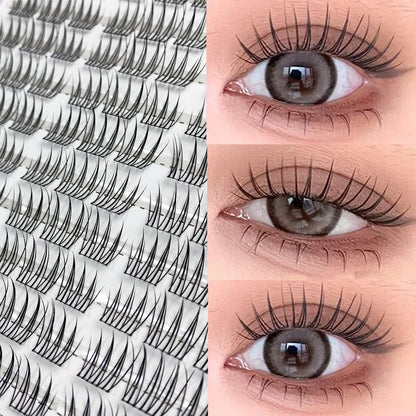 Individual Mink Eyelashes 60 Bundles Cluster Lashes