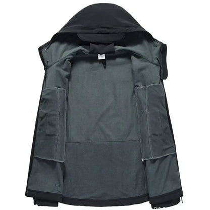 Men's Tactical Windproof Waterproof Soft Shell Jacket