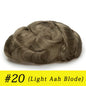 Thin Skin 0.03mm Natural Hair Toupee for Men
