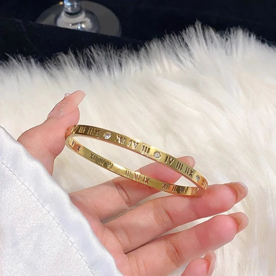 Titanium Steel Starry Sky Bracelet for Women